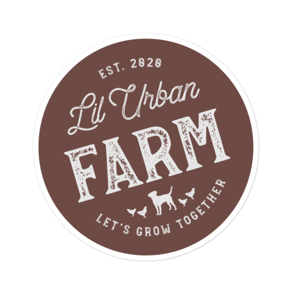 Lil Urban Farm Bubble-free Sticker