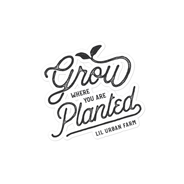 Grow Where You Are Planted Sticker - Image 2