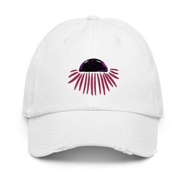 Wildflower Echinacea Distressed Hat