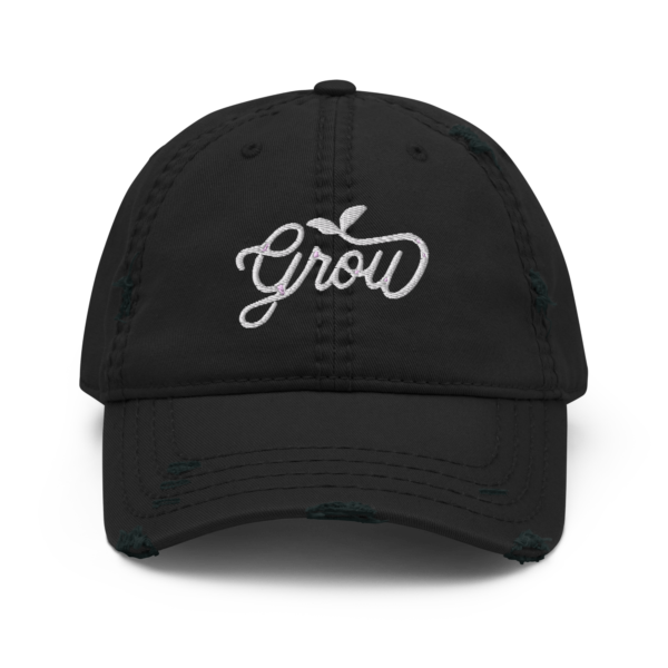 Grow Sprout Distressed Hat - Image 2