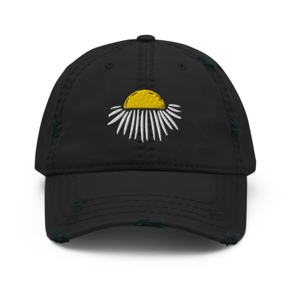 Wildflower Daisy Distressed Hat - Image 2