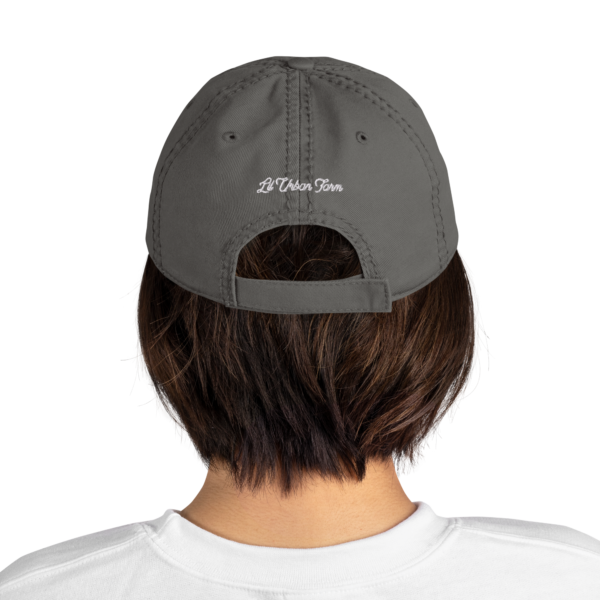 Dog & Chicken Silhouette Distressed Hat - Image 12