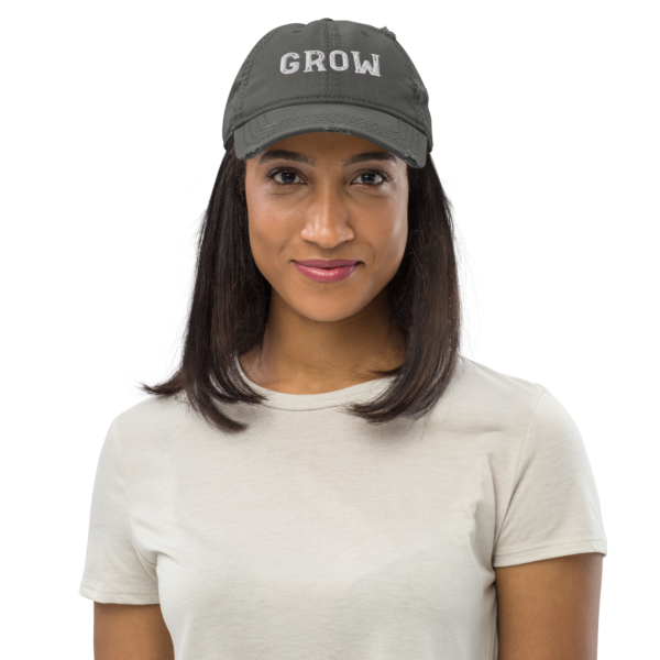 Grow Distressed Hat - Image 8