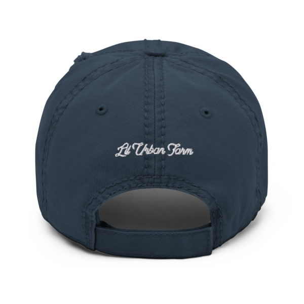 Dog & Chicken Silhouette Distressed Hat - Image 3