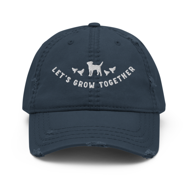 Let's Grow Together Distressed Hat - Image 10