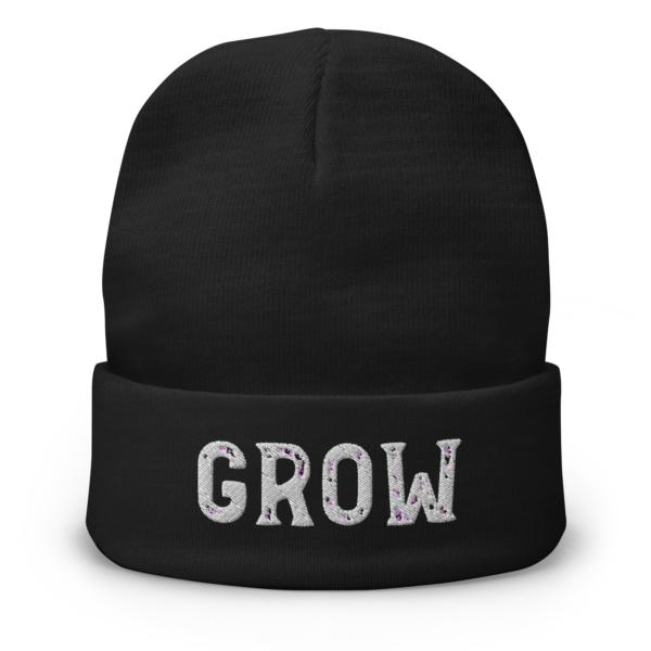 Grow Embroidered Beanie