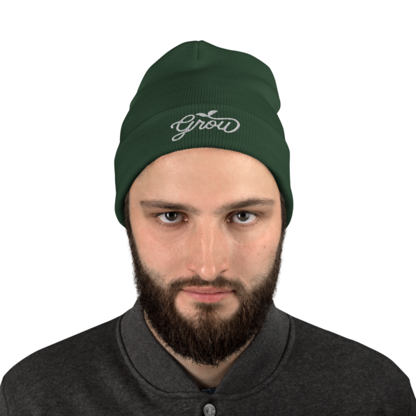 Grow Sprout Embroidered Beanie - Image 6