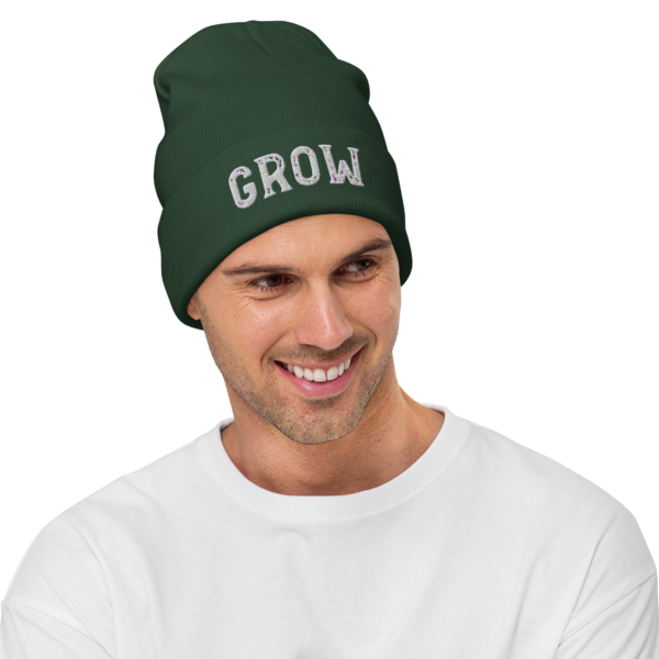 Grow Embroidered Beanie - Image 5