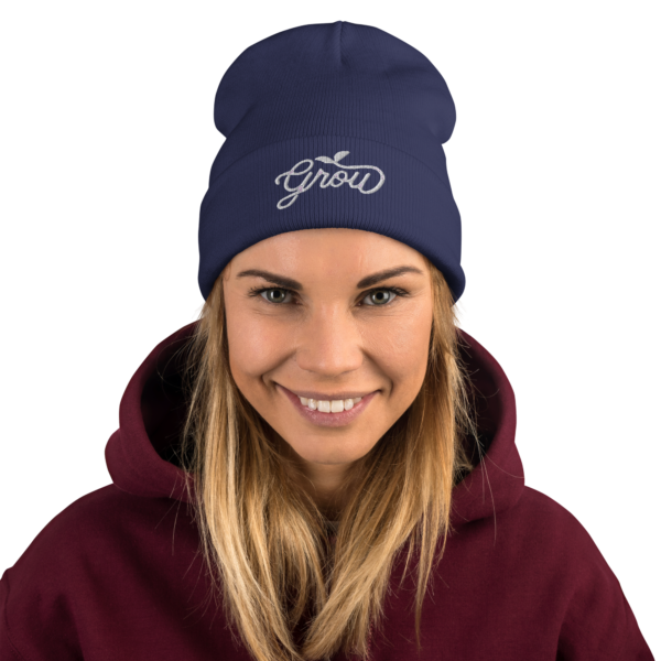 Grow Sprout Embroidered Beanie - Image 9