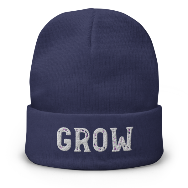 Grow Embroidered Beanie - Image 6