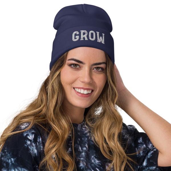 Grow Embroidered Beanie - Image 7