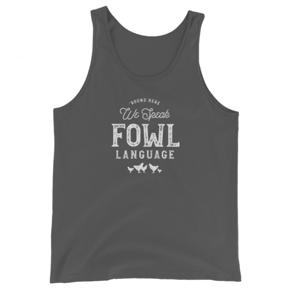 FOWL Language Unisex Tank Top - Image 3