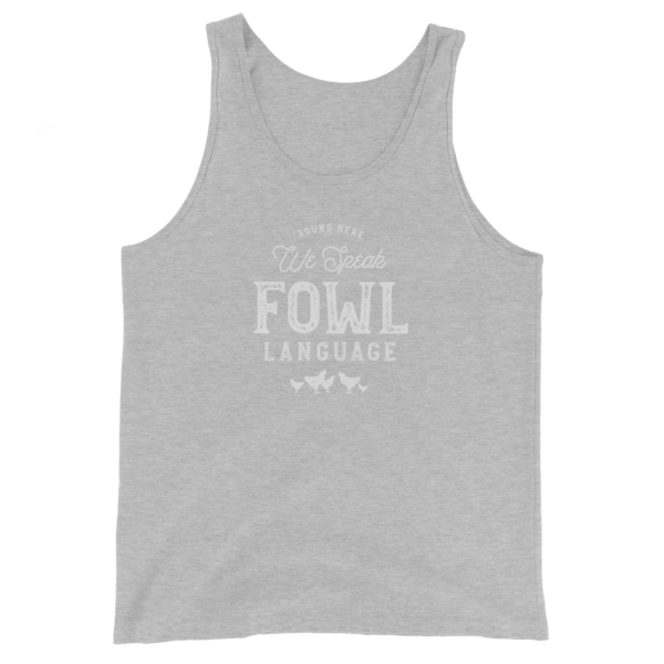 FOWL Language Unisex Tank Top - Image 4