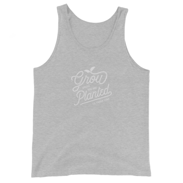 Grow Where You Are Planted Unisex Tank Top - Image 5