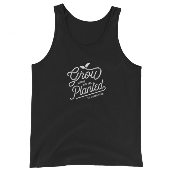 Grow Where You Are Planted Unisex Tank Top - Image 2