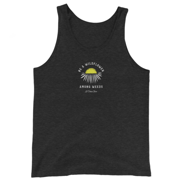 Wildflower Daisy Unisex Tank Top - Image 3