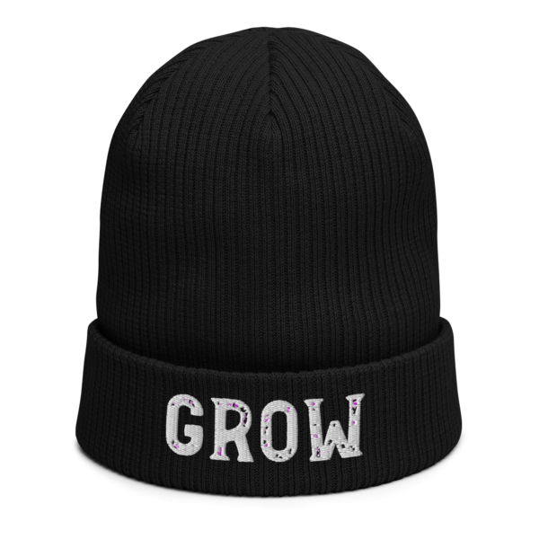 Grow Organic ribbed beanie - Image 2