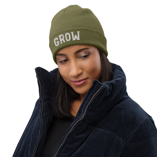 Grow Organic ribbed beanie - Image 5