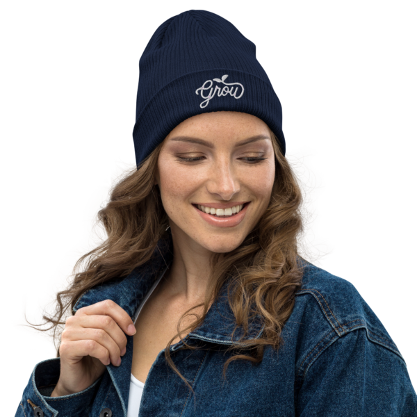 Grow Sprout Organic ribbed beanie - Image 7