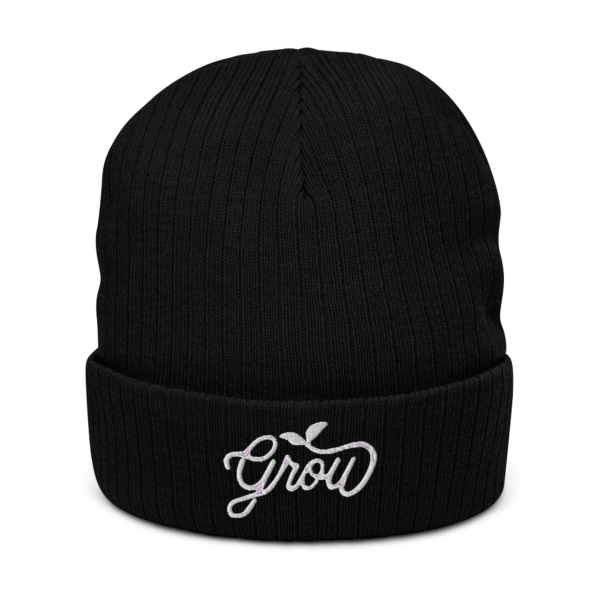 Grow Sprout Ribbed knit beanie - Image 7