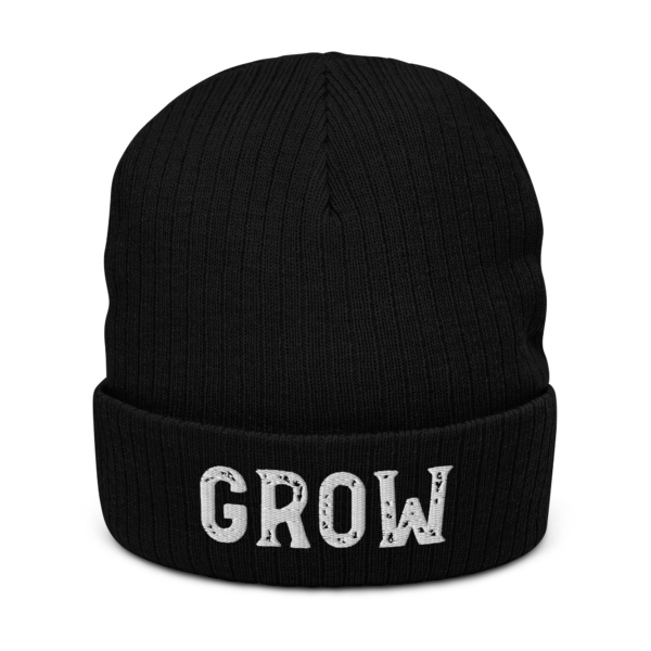 Grow Ribbed knit beanie - Image 6