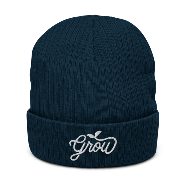 Grow Sprout Ribbed knit beanie - Image 5