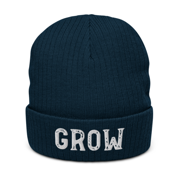 Grow Ribbed knit beanie - Image 4