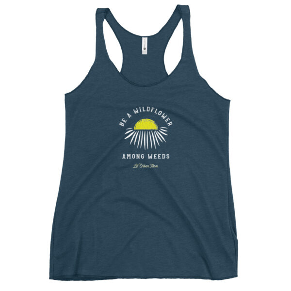 Wildflower Daisy Women's Racerback Tank - Image 4