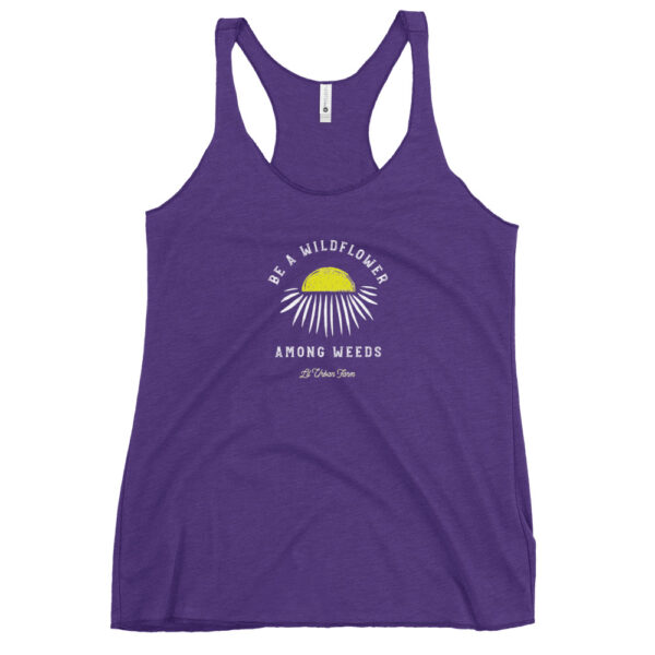 Wildflower Daisy Women's Racerback Tank - Image 5