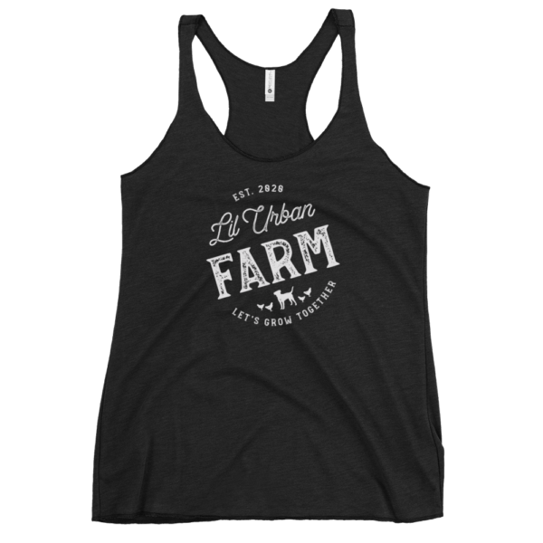 Lil Urban Farm Women's Racerback Tank - Image 2