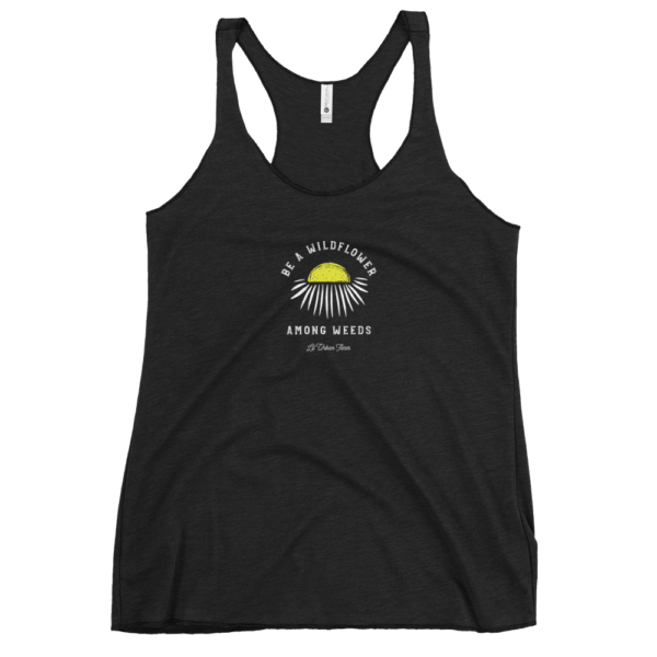 Wildflower Daisy Women's Racerback Tank - Image 2