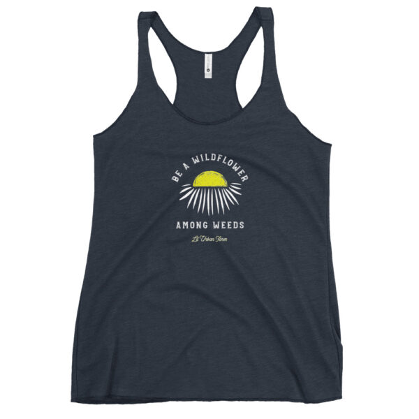 Wildflower Daisy Women's Racerback Tank - Image 2