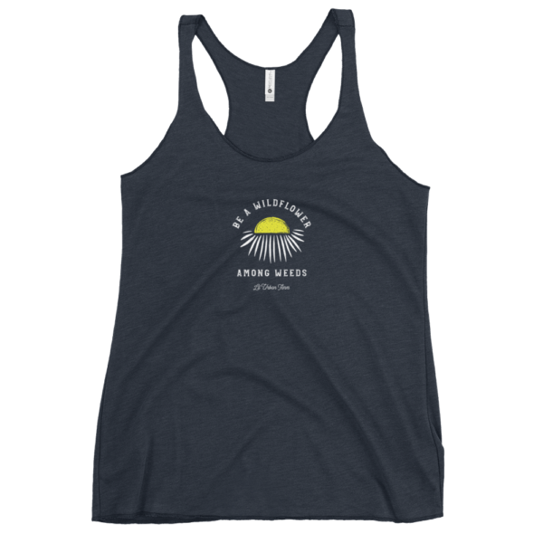 Wildflower Daisy Women's Racerback Tank - Image 3