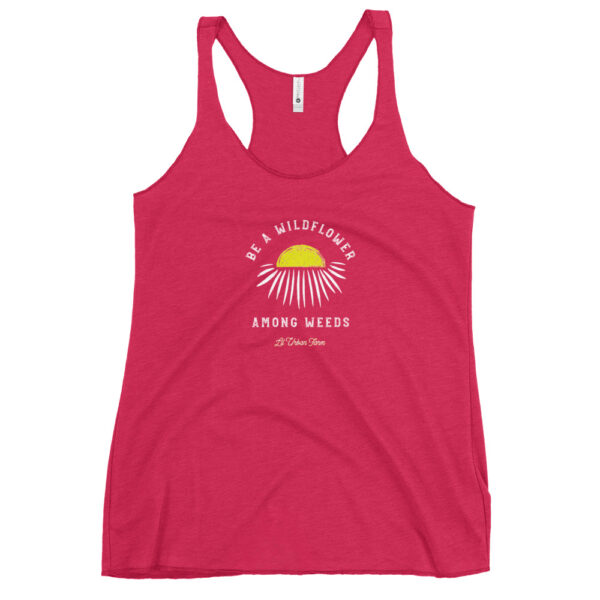 Wildflower Daisy Women's Racerback Tank - Image 6