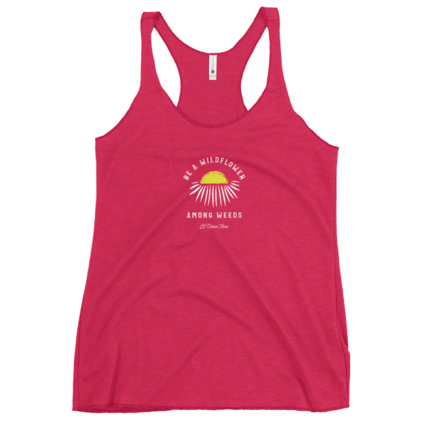 Wildflower Daisy Women's Racerback Tank - Image 6