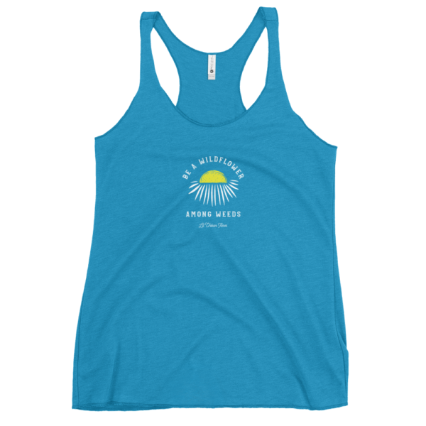 Wildflower Daisy Women's Racerback Tank - Image 8