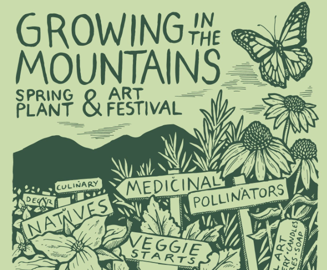 A visit to “Growing in the Mountains” Spring Plant Sale in Asheville